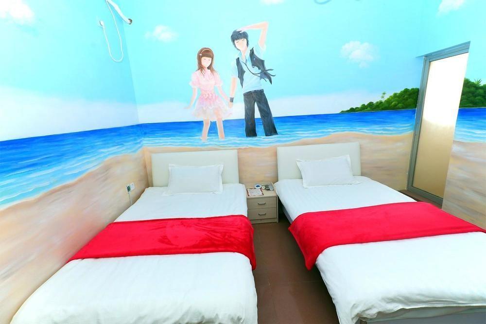 Yue Cartoon Hotel Xiamen Exterior foto